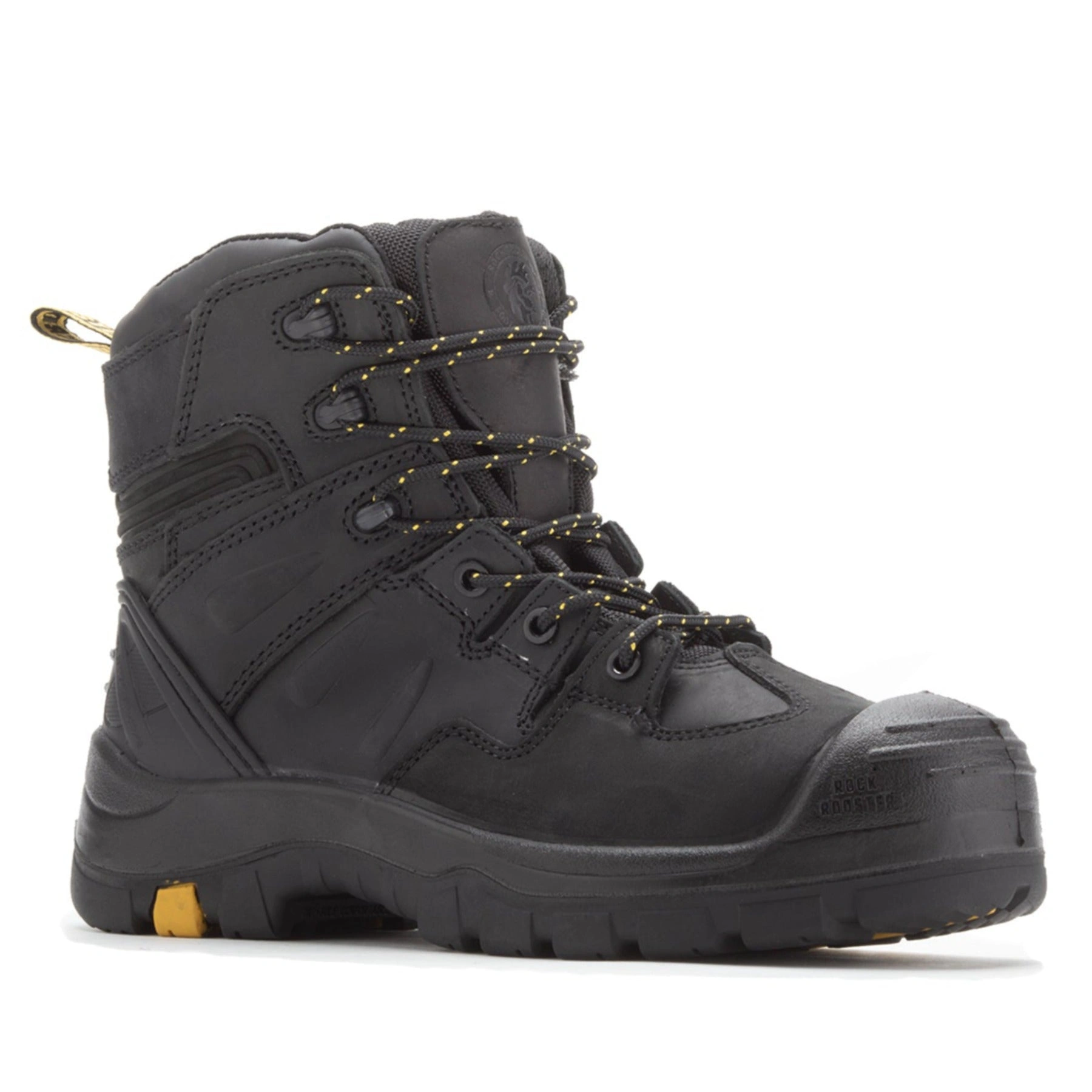 ROCKROOSTER AK609: Rugged Woodland Boots - Durable Leather & Composite Toe Comfort.
